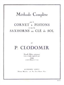 METHODE COMPLETE CORNET A PISTONS - CLODOMIR PIERRE