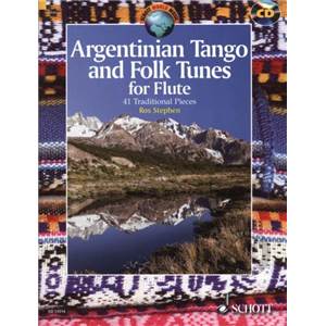 ARGENTINIAN TANGO AND FOLK TUNES + CD (41 TRADITIONNELS) - FLUTE