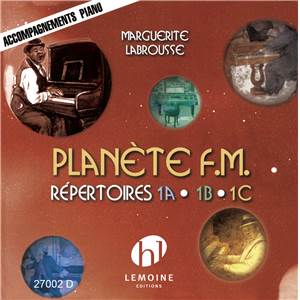 LABROUSSE MARGUERITE - PLANETE FM VOL.1 - ACCOMPAGNEMENTS PIANO - CD
