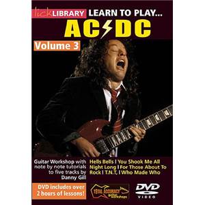 AC/DC - DVD LICK LIBRARY LEARN TO PLAY VOL.3