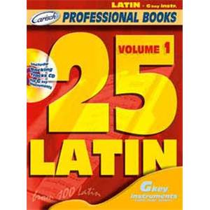 COMPILATION - 25 LATIN FOR C INSTRUMENTS VOL.1 + CD