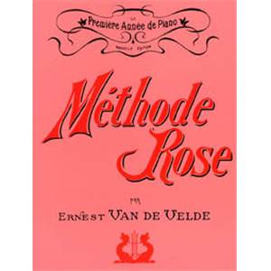 VAN DE VELDE ERNEST - METHODE ROSE 1ERE ANNEE (VERSION TRADITIONNELLE)