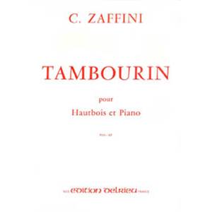 ZAFFINI CLEMENT - TAMBOURIN - HAUTBOIS ET PIANO