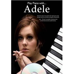 ADELE - PLAY PIANO WITH + CD