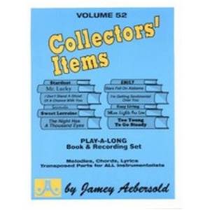 AEBERSOLD JAMEY - VOL. 052 COLLECTORS' ITEMS + CD