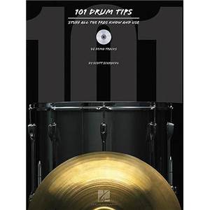 SCHROEDL SCOTT - 101 DRUM TIPS STUFF ALL PROS KNOW AND USE + CD