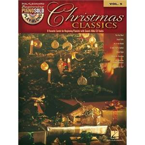 COMPILATION - BEGINNING PIANO SOLO PLAY ALONG VOL.005 CHRISTMAS CLASSICS + CD
