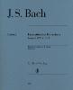 BACH JEAN SEBASTIEN - OUVERTURE A LA FRANCAISE BWV831 EN SI MINEUR (AVEC DOIGTES) - PIANO