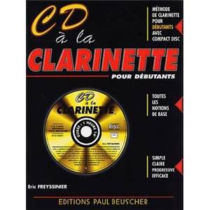 FREYSSINIER ERIC - METHODE CD A LA CLARINETTE SIB + CD