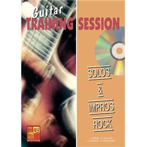 FREDD J. / SAUVIAT E. - SOLOS ET IMPROS ROCK METHODE GUITARE + CD