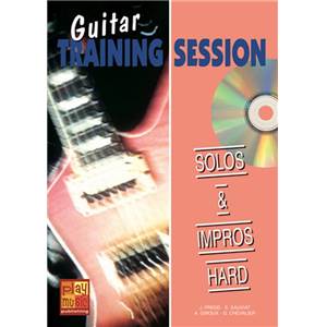 FREDD J. / SAUVIAT E. - SOLOS ET IMPROS HARD METHODE GUITARE + CD