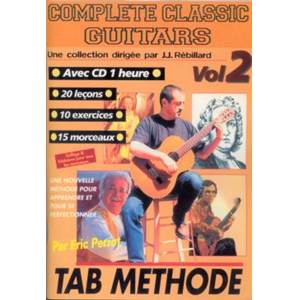 PERROT ERIC - COMPLETE CLASSIC GUITARS TAB. METHODE VOL.2 + CD