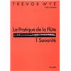 WYE TREVOR - PRATIQUE DE LA FLUTE VOL.1 LA SONORITE