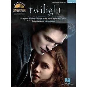 COMPILATION - PIANO PLAY ALONG VOL.075 TWILIGHT + CD