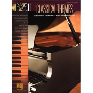 COMPILATION - PIANO DUETS PLAY ALONG VOL.40 CLASSICAL THEMES + CD