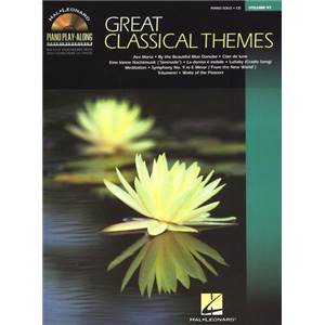 COMPILATION - PIANO PLAY ALONG VOL.097 GREAT CLASSICAL THEMES + CD