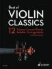 COMPILATION - BEST OF VIOLIN CLASSICS (12 PIECES CELEBRES) - VIOLON ET PIANO