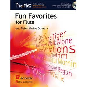 KLEINE SCHAARS - FUN FAVORITES FOR FLUTE + CD