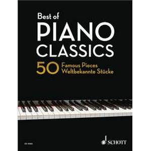 COMPILATION - BEST OF PIANO CLASSICS (50 PIECES CELEBRES) ARRANGT. HEUMANN