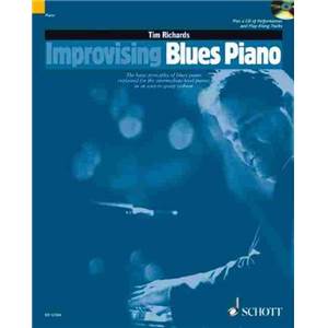 RICHARDS TIM - IMPROVISING BLUES PIANO + CD PIANO