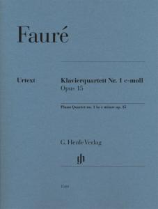 FAURE GABRIEL - QUATUOR AVEC PIANO N1 OP.15 DO MINEUR - CONDUCTEUR ET PARTIES