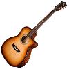 GUITARE FOLK ELECTRO-ACOUSTIQUE GUILD OM 260 CE DELUXE BURL