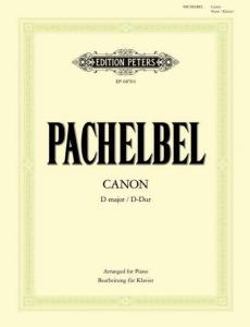 PACHELBEL JOHANN - CANON EN RE MAJEUR - PIANO