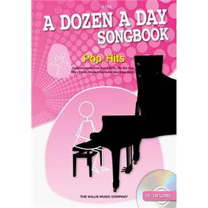 BURNAM EDNA MAE - A DOZEN A DAY MINI VOL.SONGBOOK EASY POP + CD