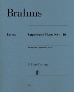 BRAHMS JOHANNES - DANSES HONGROISES Nos 1 A 10 NOUVELLE EDITION - PIANO