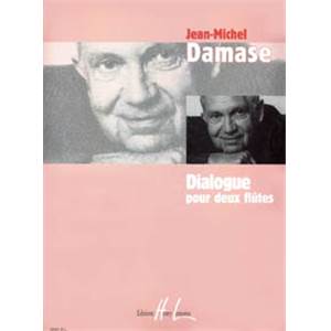 JEAN-MICHEL DAMASE - DIALOGUE - 2 FLUTES