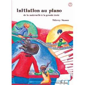 MASSON THIERRY - INITIATION AU PIANO + CD - PIANO