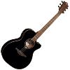 GUITARE FOLK ELECTRO-ACOUSTIQUE LAG T118 ASCE BLK