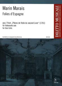 MARIN MARAIS - FOLIES D'ESPAGNE - VIOLONCELLE SOLO