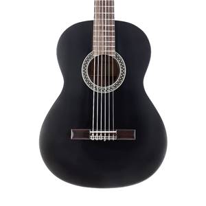 GUITARE CLASSIQUE ALHAMBRA 1C NOIR SATIN