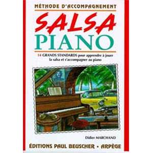 MARCHAND DIDIER - SALSA PIANO METHODE D'ACCOMPAGNEMENT