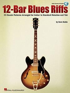 RUBIN DAVE - 12 BAR BLUES RIFFS TAB - AUDIO ACCESS