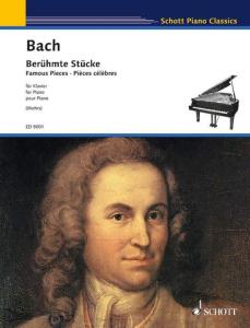 BACH JEAN SEBASTIEN - PIECES CELEBRES - PIANO