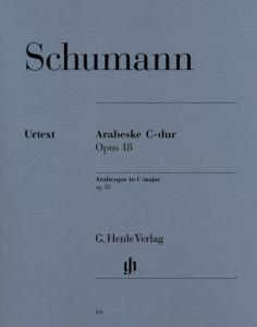 SCHUMANN ROBERT - ARABESQUE OPUS 18 EN DO MAJEUR - PIANO