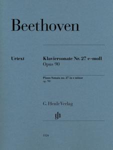 BEETHOVEN LUDWIG VAN - SONATE N27 OPUS 90 EN MI MINEUR - PIANO