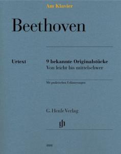 BEETHOVEN LUDWIG VAN - AM KLAVIER (9 PIECES ORIGINALES) - PIANO