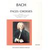 BACH JEAN SEBASTIEN - PAGES CHOISIES