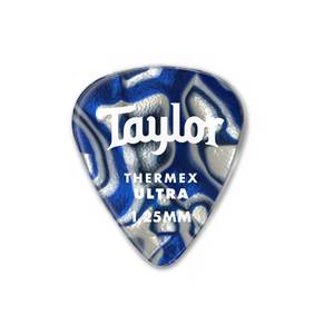 MEDIATOR TAYLOR PACK X6 PREMIUM THERMEX ULTRA BLUE SWIRL 1.25