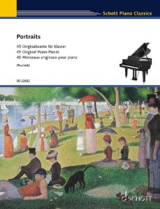 COMPILATION - PORTRAITS (45 PIECES ORIGINALES) - PIANO