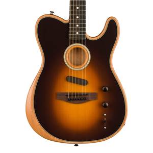 GUITARE ELECTRO ACOUSTIQUE FENDER ACOUSTASONIC PLAYER TELECASTER SHADOW BURST