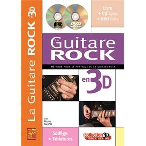 TAUZIN BRUNO - GUITARE ROCK EN 3D + CD + DVD