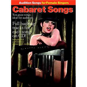 COMPILATION - AUDITION SONGS FOR FEMALE SINGERS : CABARET SONGS + 2CDS