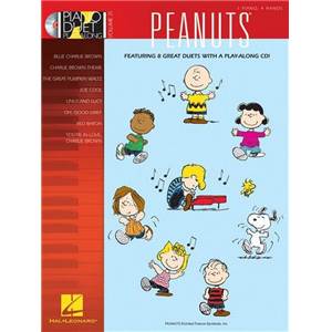 GUARALDI VINCE - PIANO DUET PLAY ALONG VOL.21 PEANUTS + CD