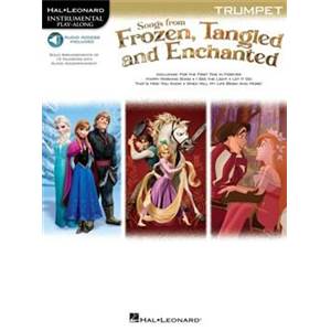 COMPILATION - INSTRUMENTAL PLAY ALONG FROZEN TANGLED TROMPETTE + CD