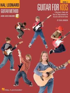 SCHROEDL / MORRIS - HAL LEONARD GUITAR METHOD GUITAR FOR KIDS BOOK 2 + ONLINE AUDIO ACCESS