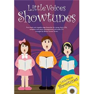 COMPILATION - LITTLE VOICES SHOWTUNES CHORALE / PIANO + CD Derniers exemplaires